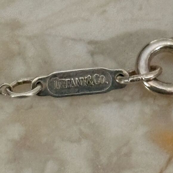 Tiffany & Co. Sterling Silver Three Heart Pendant Necklace 18.5” - Picture 6 of 7